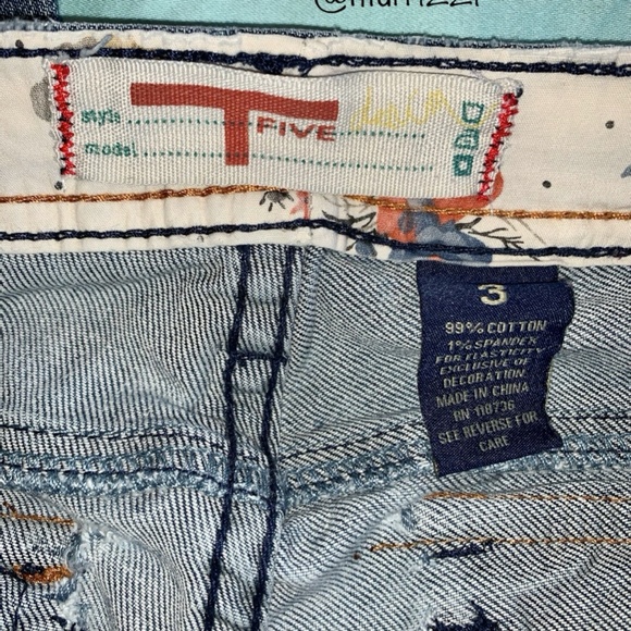 T FIVE DENIM JEANS SIZE 3 - Picture 5 of 5
